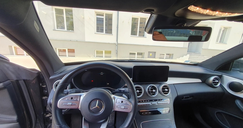 Mercedes-Benz Klasa C cena 135000 przebieg: 66000, rok produkcji 2018 z Białystok małe 326